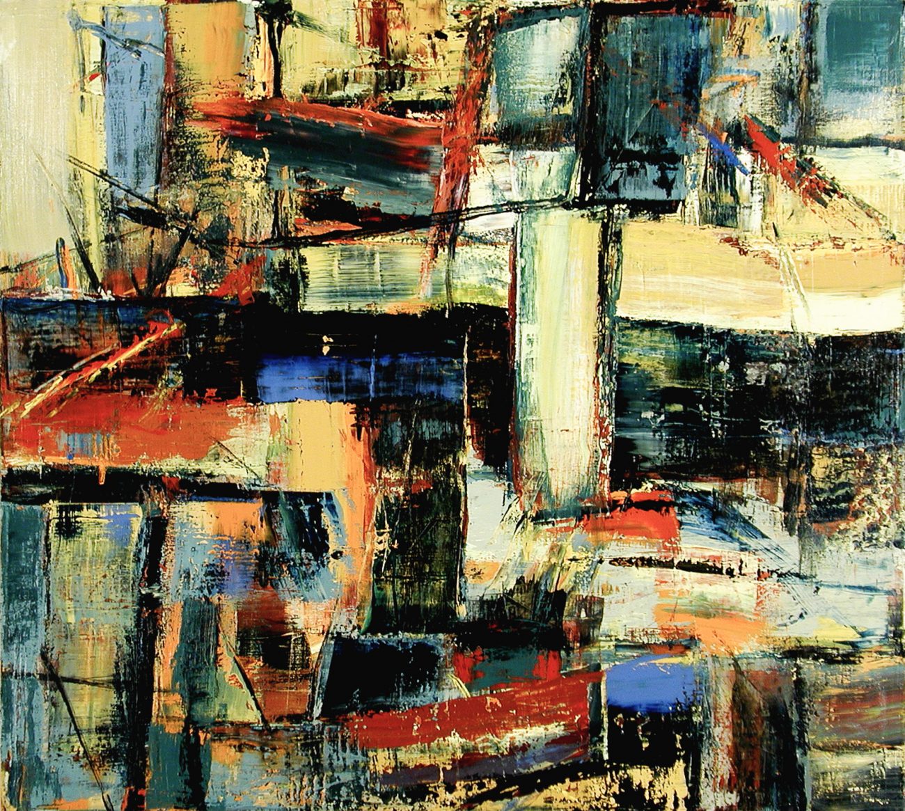 Tom Ferrara Painting-Rough Sea 2003