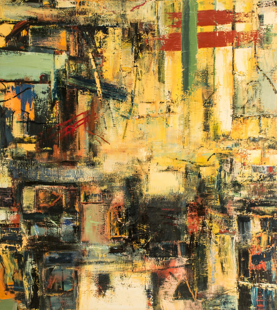 Tom Ferrara Painting-Gravity 2005