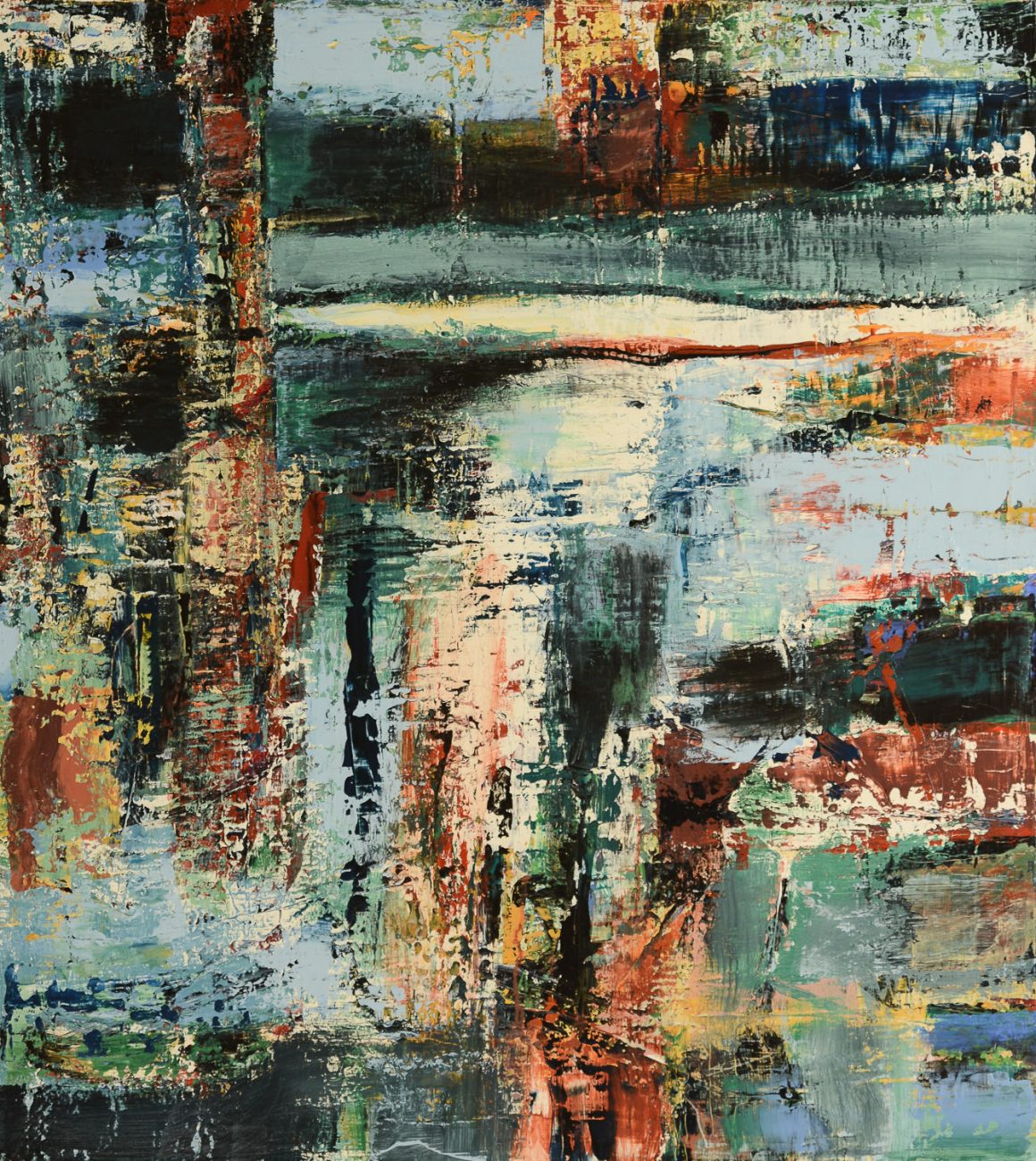 Tom Ferrara Painting-Submerged 2013