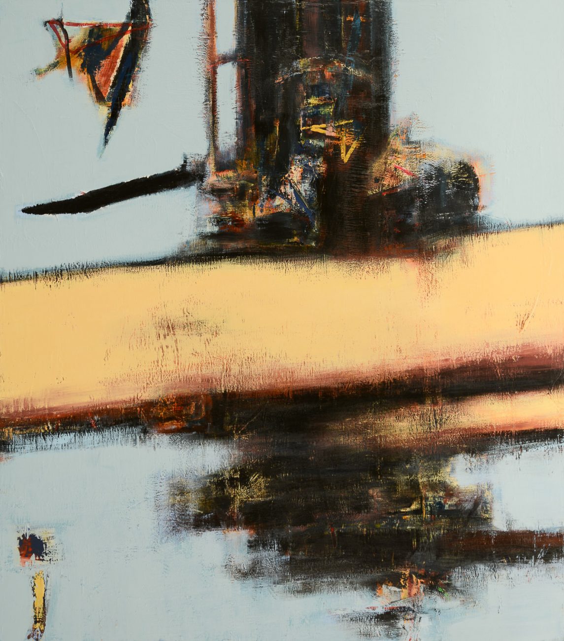 Tom Ferrara Painting-Harbor 2014