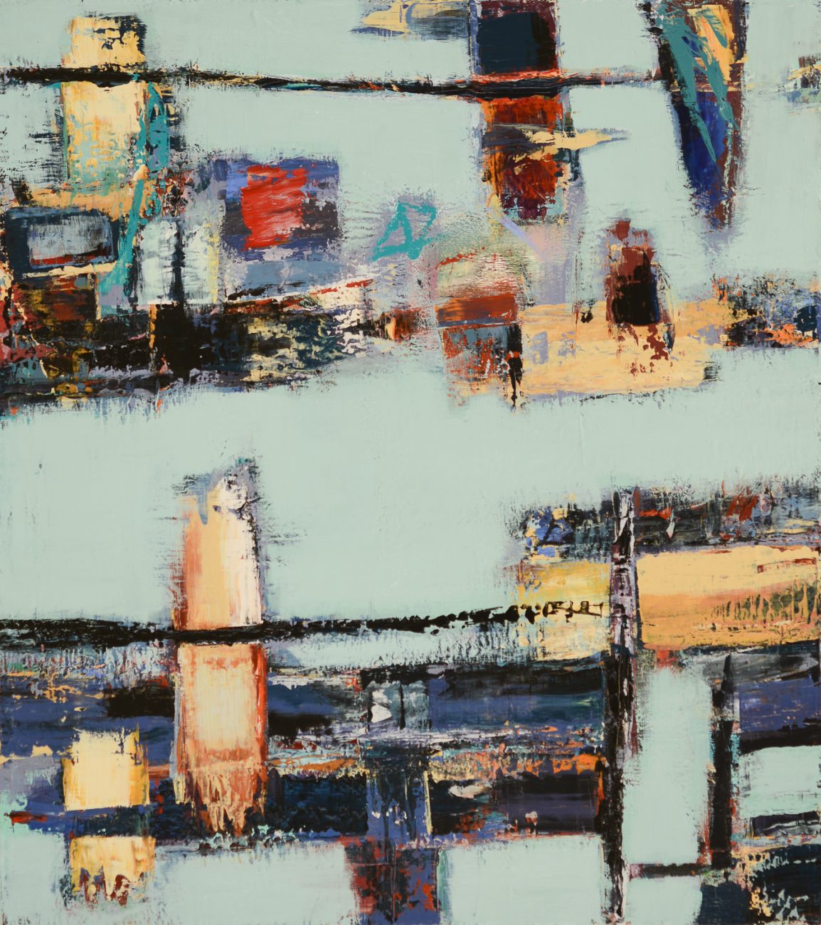 Tom Ferrara Painting-The Great Divide 2016